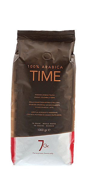 7Gr. Time 100% Arabica 1kg Bohnen 7Gr. Time 100% Arabica 1kg Bohnen