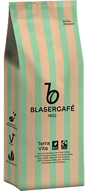 Blaser Cafe Terra Vita Fairtrade 1kg Bohnen