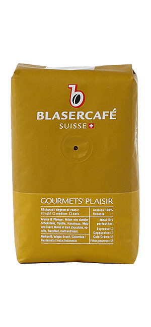 Blaser Cafe Gourmets Plaisir Bohnen 250g Blaser Cafe Gourmets Plaisir Bohnen 250g