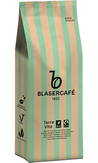 Blasercafe Terra Vita Fairtrade 1kg Bohnen