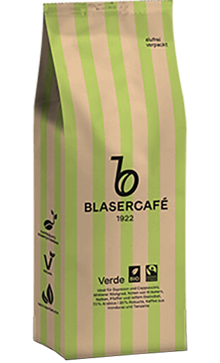 Blasercafe Verde Fairtrade 1kg Bohnen