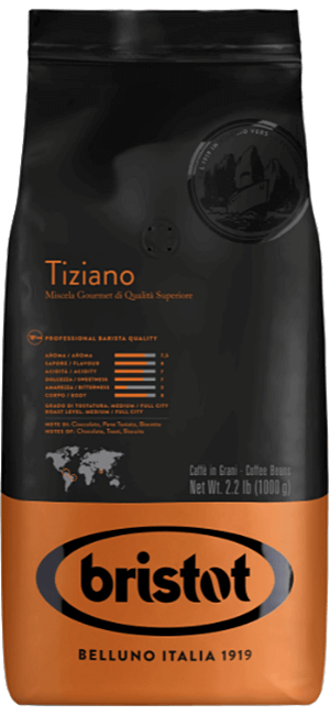 Bristot Tiziano 1kg Bohnen Bristot Tiziano 1kg Bohnen