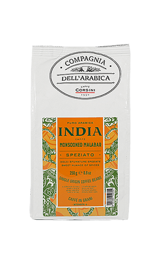 Caffe Corsini India Monsooned Malabar 250g Bohnen