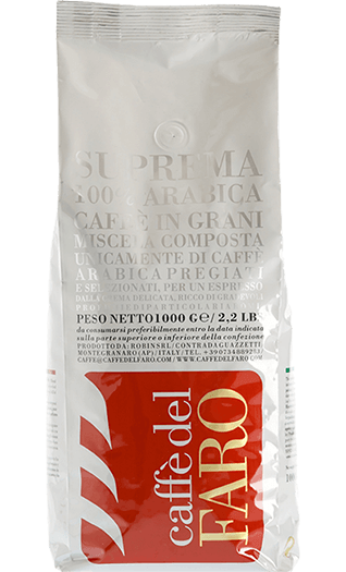 Caffe del Faro Suprema 100% Arabica 1000g Bohnen Caffe del Faro Suprema 100% Arabica 1000g Bohnen
