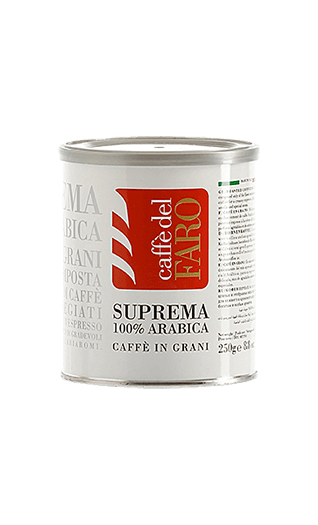 Caffe del Faro Suprema 100% Arabica 250g Bohnen Dose Caffe del Faro Suprema 100% Arabica 250g Bohnen Dose