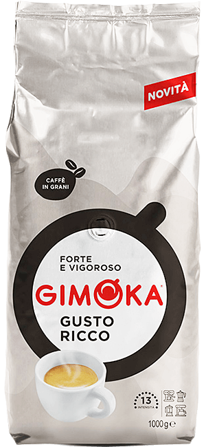 Gimoka Gusto Ricco 1kg Bohnen