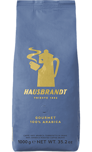 Hausbrandt Kaffee Espresso Gourmet 1kg Bohnen