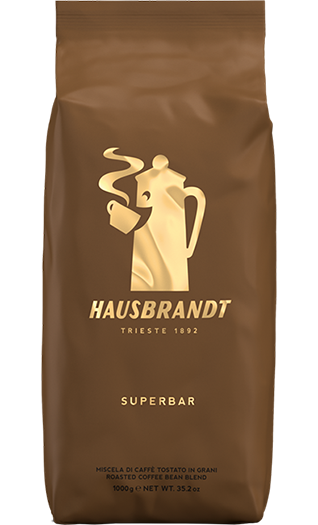 Hausbrandt Caffe Superbar 1kg Bohnen Hausbrandt Kaffee Espresso Superbar 1kg Bohnen