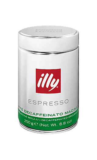 Illy Caffe Decaffeinato gemahlen 250g Dose
