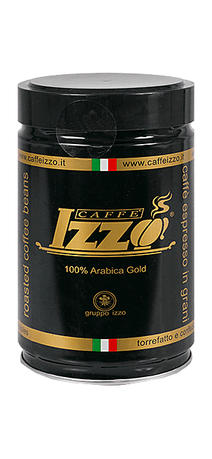 Izzo Arabica Gold 250g Bohnen Dose Izzo Arabica Gold 250g Bohnen Dose