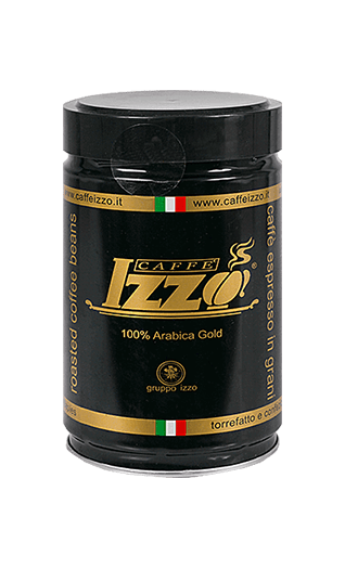 Izzo Caffe Arabica Gold 250g Bohnen Dose