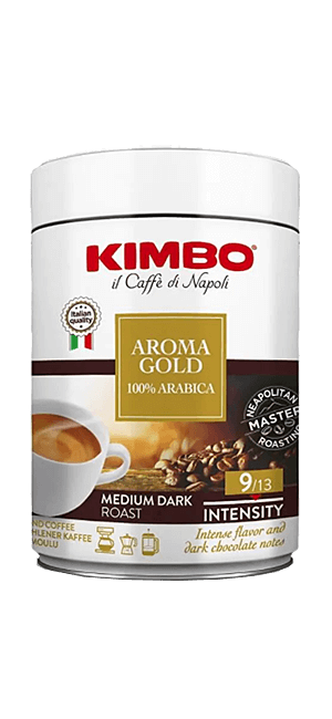 Kimbo Aroma Gold 100% Arabica gemahlen 250g Dose
