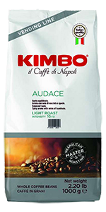 Kimbo Kaffee Espresso Audace 1kg Bohnen