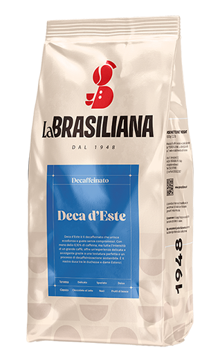 La Brasiliana Kaffee Deca d'Este (vorher Decaffeinato) 1kg Bohnen