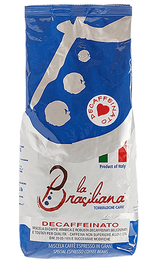 La Brasiliana Caffe Decaffeinato 1kg Bohnen