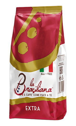 La Brasiliana Kaffee Espresso Extra 1kg Bohnen