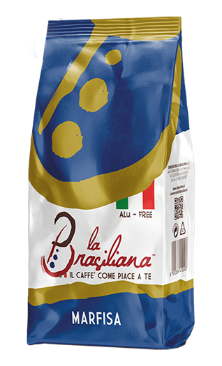 La Brasiliana Caffe Marfisa 1kg Bohnen La Brasiliana Kaffee Espresso Marfisa 1kg Bohnen