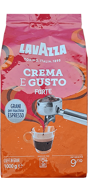 Lavazza Crema e Gusto Forte 1kg Bohnen