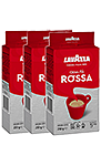 Lavazza Caffe Qualita Rossa 3 x 225g gemahlen Lavazza Kaffee Espresso Qualita Rossa 3 x 225g gemahlen