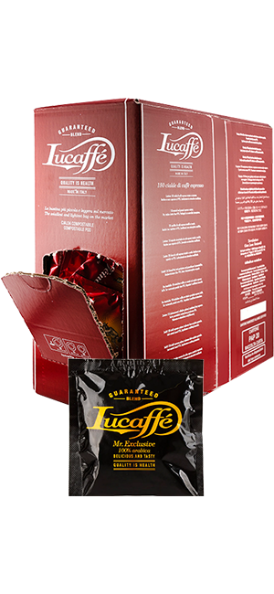 Kaffeepads Lucaffé Mr.Exclusive Black Espresso (ESE 44mm) - Savardi