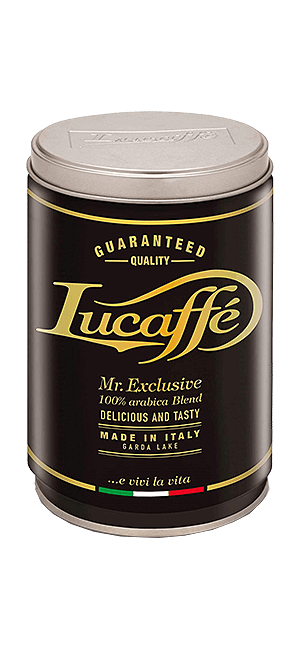 Lucaffe Mr. Exclusive 100% Arabica 250g Bohnen Dose