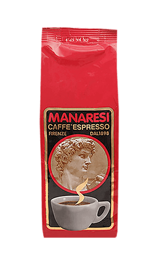 Manaresi Kaffee Rosso 250g Bohnen Manaresi Kaffee Rosso 250g Bohnen