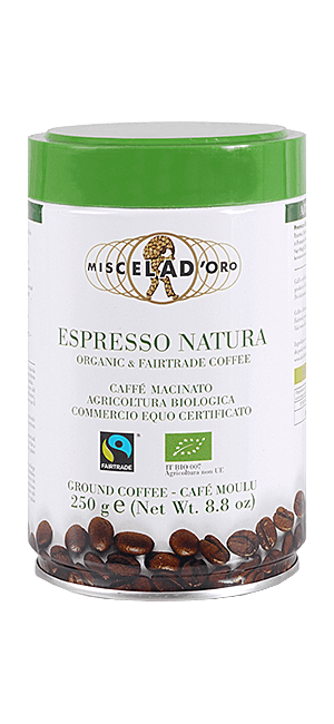 Miscela d'Oro Natura gemahlen 250g Dose Miscela d\'Oro Natura gemahlen 250g Dose