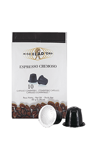 Miscela d'Oro Kaffee Cremoso Kapseln 10 Stück Miscela d'Oro Kaffee Cremoso Kapseln 10 Stück