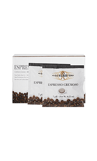 Miscela d'Oro Kaffee Cremoso Pads 150 Stück Miscela d'Oro Kaffee Cremoso Pads 150 Stück