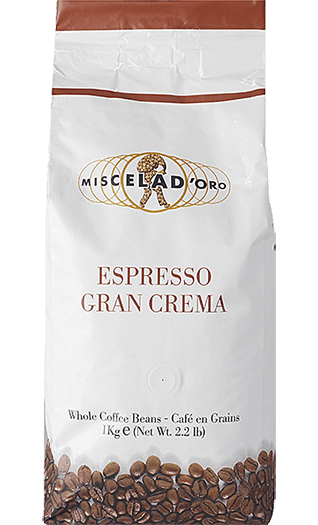 Miscela d'Oro Kaffee Gran Crema Bohnen 1kg Miscela d'Oro Kaffee Gran Crema Bohnen 1kg