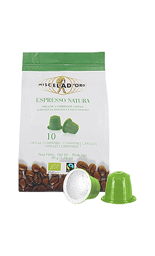 Miscela d'Oro Espresso Natura Kapseln 10 Stück Miscela d'Oro Espresso Natura Kapseln 10 Stück