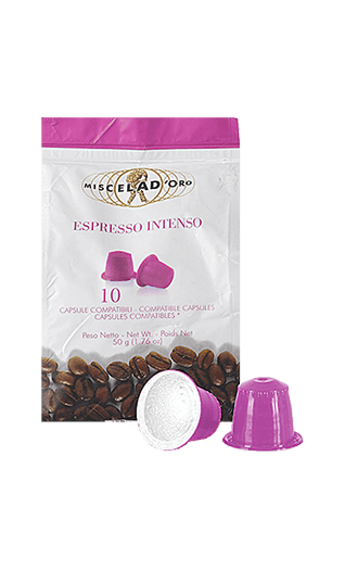 Miscela d'Oro Kaffee Intenso Kapseln 10 Stück Miscela d'Oro Kaffee Intenso Kapseln 10 Stück