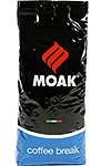 Moak Caffe Coffee Break 1kg Bohnen Moak Kaffee Espresso Coffee Break 1kg Bohnen