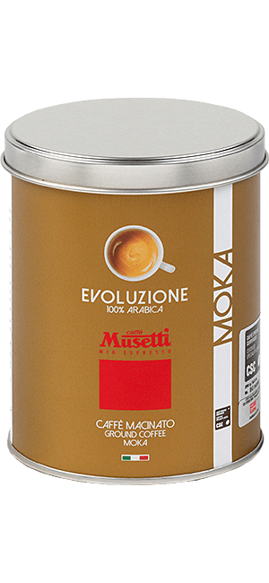 Musetti Evoluzione gemahlen 250g Dose Musetti Evoluzione gemahlen 250g Dose