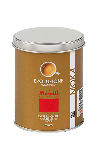 Musetti Caffe Evoluzione gemahlen 250g Dose