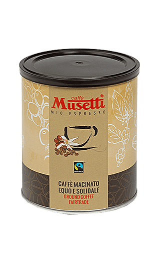 Musetti Caffe Fair Trade 250g Bohnen Dose Musetti Caffe Fair Trade 250g Bohnen Dose