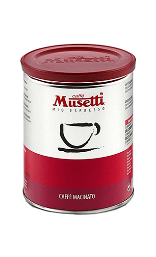 Musetti Caffe Miscela Rossa 250g Bohnen Dose Musetti Caffe Miscela Rossa 250g Bohnen Dose