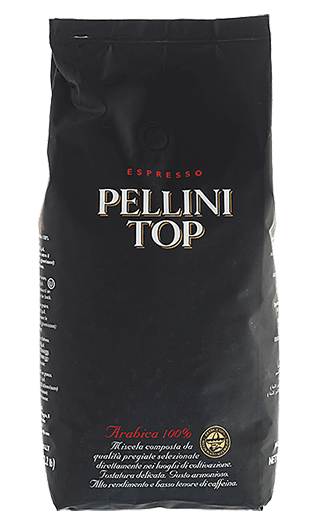 Pellini Caffe Top 100% Arabica 1kg Bohnen