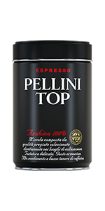 Pellini Kaffee Espresso Top 100% Arabica gemahlen 250g Dose