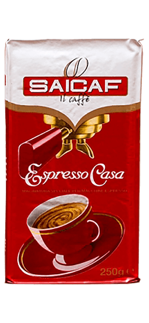 Saicaf Espresso Casa gemahlen 250g Saicaf Espresso Casa gemahlen 250g