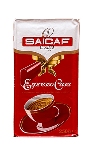 Saicaf Caffe Espresso Casa gemahlen 250g