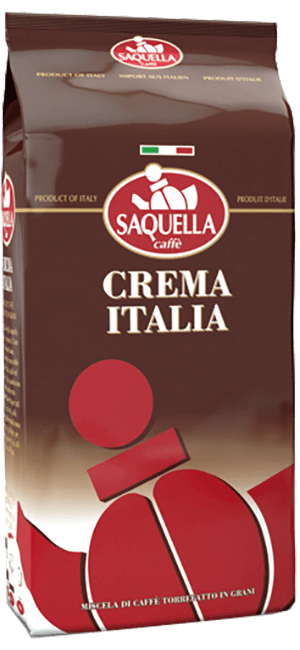 Saquella Crema Italia 1kg Bohnen