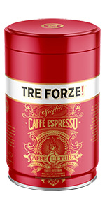 Tre Forze Kaffee Espresso 250g Bohnen Dose