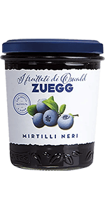Zuegg Fruchtaufstrich Mirtilli Neri - Heidelbeer 320g