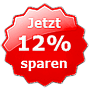 Jetzt 12% billiger Jetzt 12% sparen